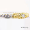 Budha Girl Crystal Sovereign All Weather Bangle® - Blush & Cactus