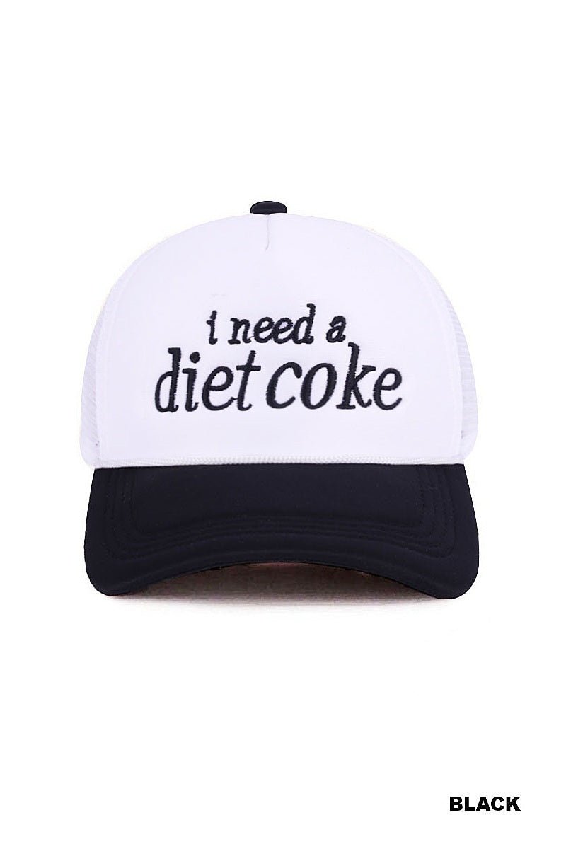I need a Diet Coke canvas cap - Blush & Cactus