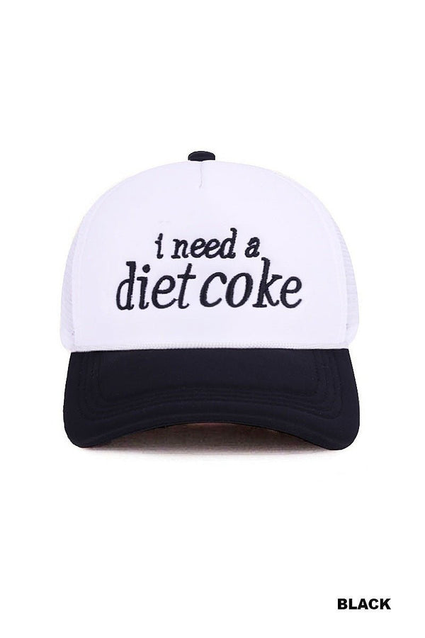I need a Diet Coke canvas cap - Blush & Cactus
