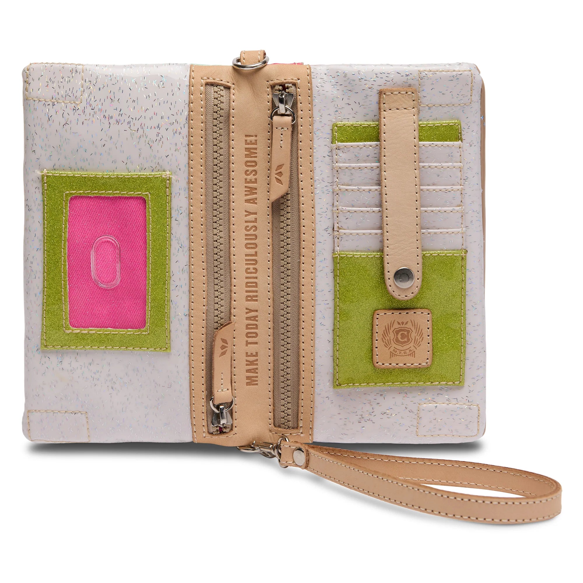 Consuela | Tilted Uptown Crossbody Bag - Blush & Cactus