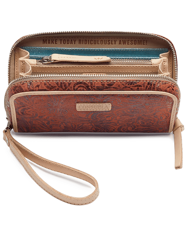 SALE Consuela Sally wristlet Wallet - Blush & Cactus