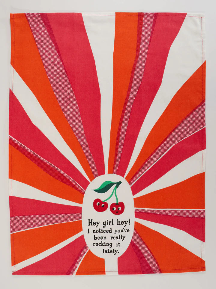Hey Girl Hey! I Noticed You've Been Really Rocking It Lately. Dish Towel