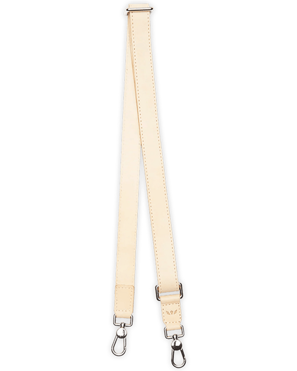 Consuela | Diego Slim Leather Crossbody Strap - Blush & Cactus