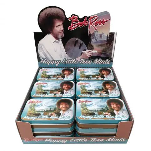 Bob Ross Happy Little Tree Mints - Blush & Cactus