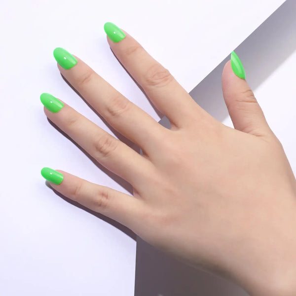 PaintLab Neon Green Press-On Nails
