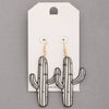 WESTERN STYLE CACTUS DANGLE EARRING