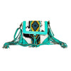 Tonga Ridge Canvas & Hairon Bag - Blush & Cactus