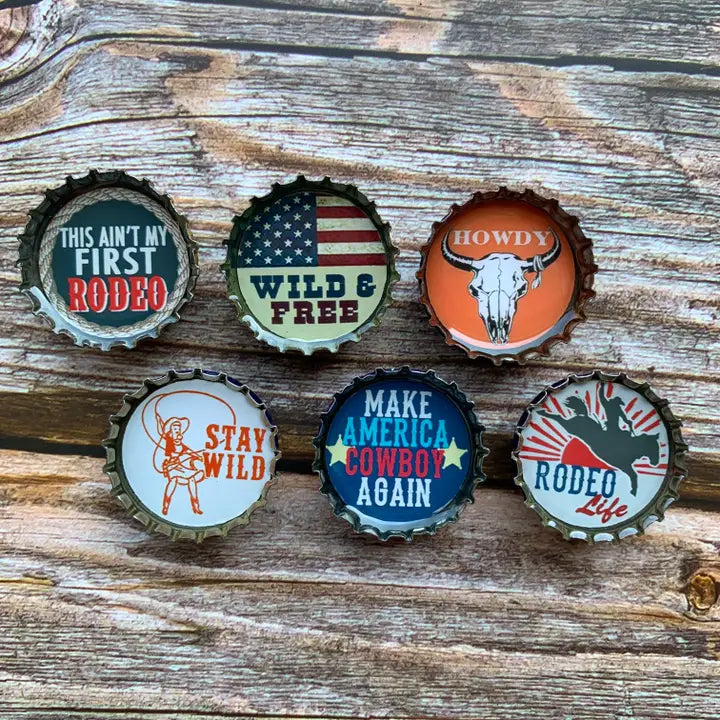 Rodeo Magnets - Western Deco, Handmade & Eco-Friendly