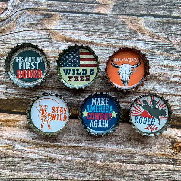 Rodeo Magnets - Western Deco, Handmade & Eco-Friendly
