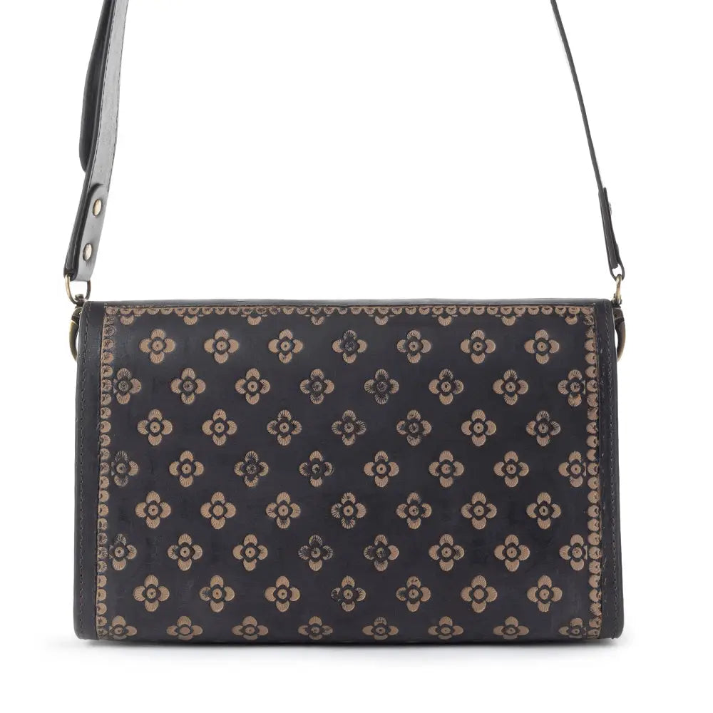 Lark Hand-Tooled Bag