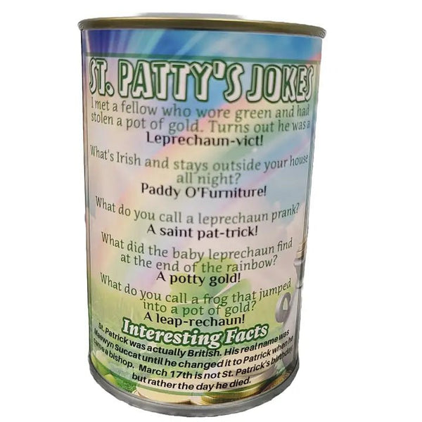Canned Pot O' Gold | Funny Jokes St. Patrick's Day Gift - Blush & Cactus