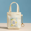 Canvas Lemon Graphic Mini Pouch | Bag Charm