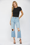 Mica 90's Vintage Crop Flare - Blush & Cactus