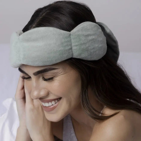 Sage Weighted Sleep Mask - Eye Mask - Blush & Cactus