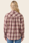 Blush of Fall Plaid Shirt