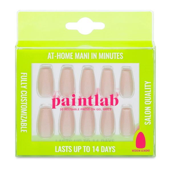 PaintLab Shimmer & Glow Press On Nails - Blush & Cactus