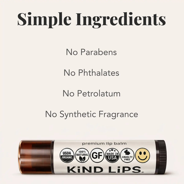 Vanilla Lemon Lip Balm | Organic - Blush & Cactus