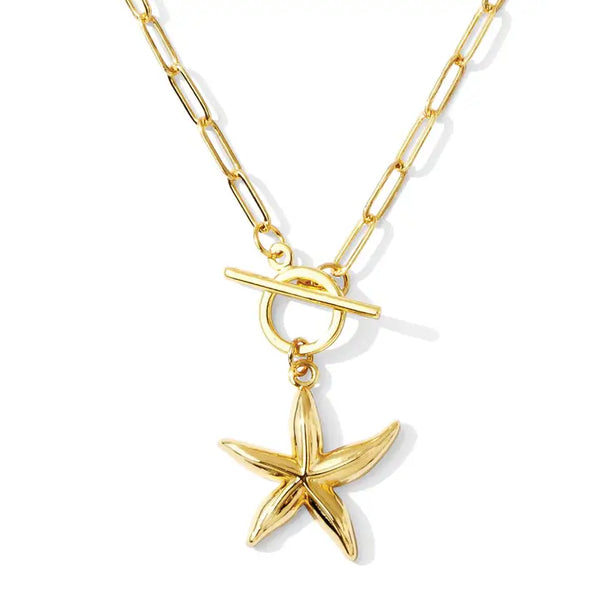 Starfish Toggle Pendant