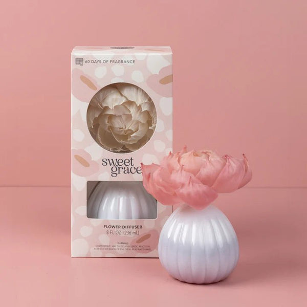Sweet Grace Flower Diffuser - Blush & Cactus