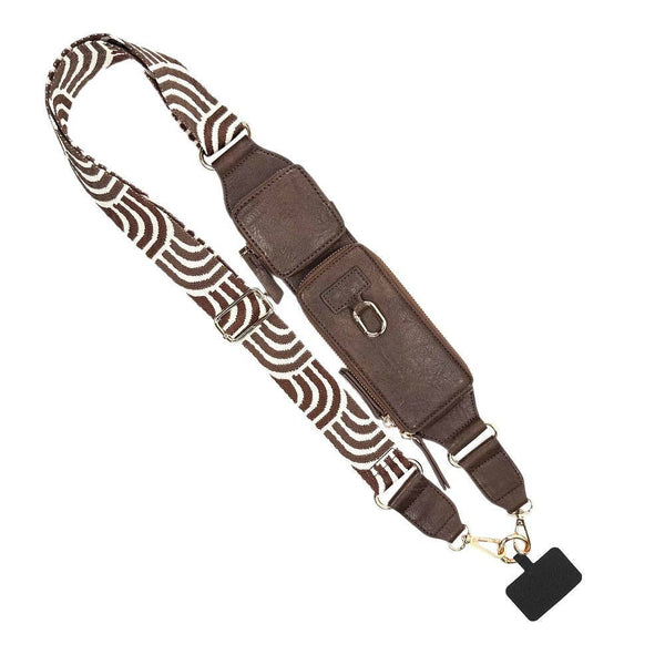 Zip & Clip RFID Strap - Blush & Cactus