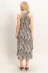Sleeveless Smocked Waist Dress