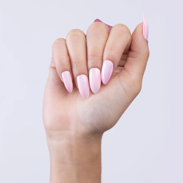 Paintlab Pink Glazed Press-On Nails