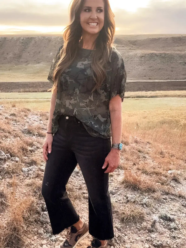 Camo Kreek Mesh Top