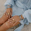 BudhaGirl Celeste All Weather Bangles® (Awb®) - Set of 6