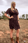 Copper Canyon Bronzed Dress - Blush & Cactus