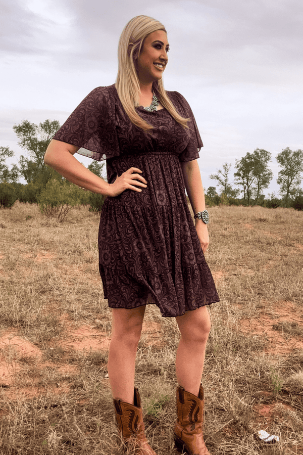 Copper Canyon Bronzed Dress