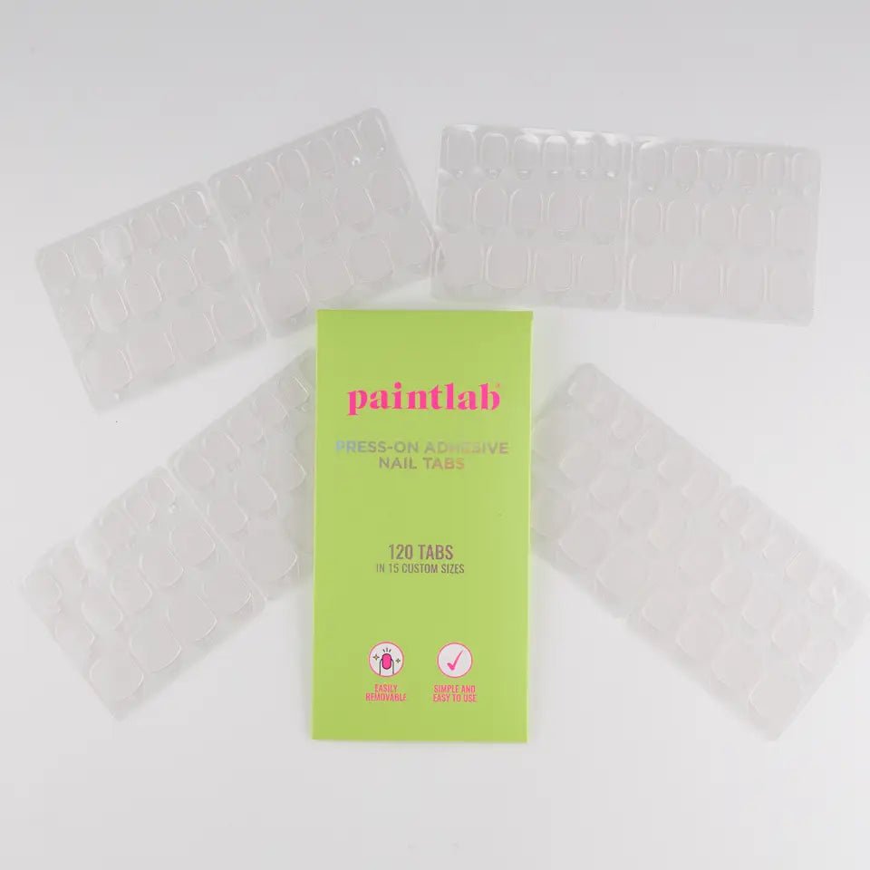 PaintLab Press - On Adhesive Tabs - Blush & Cactus