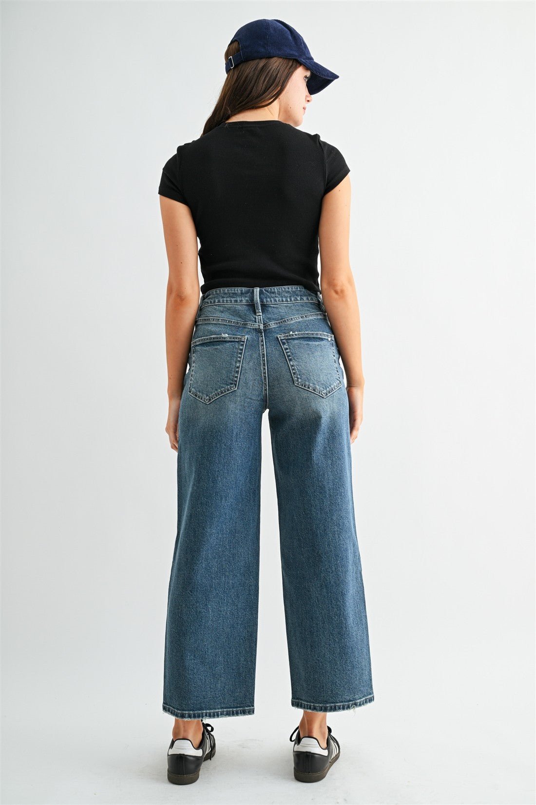 Mica High-rise Straight Ankle Tapered Loose Fit