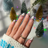 PaintLab Jingle Lights Press - On Nails - Blush & Cactus