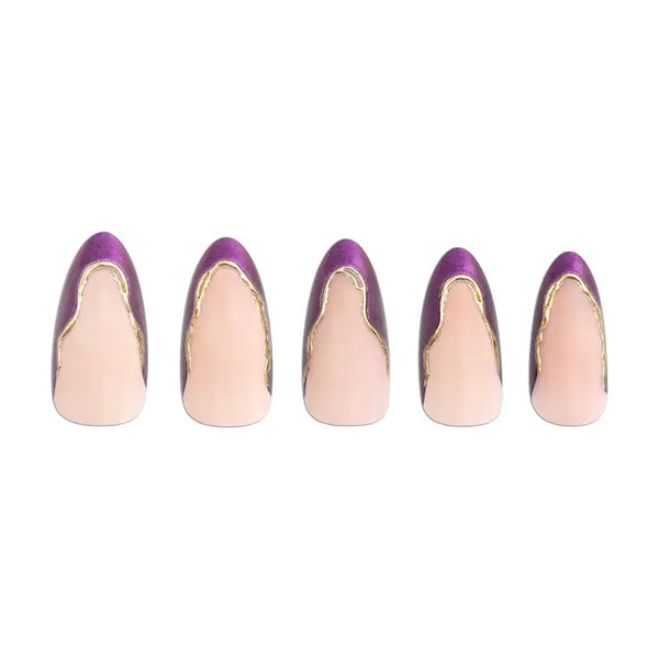 PaintLab Violet Veil Press-On Nails