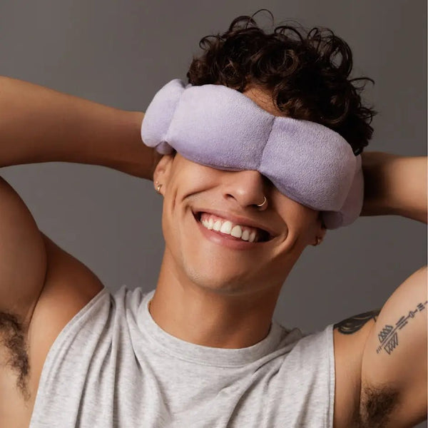 Wisteria Weighted Sleep Mask - Eye Mask - Blush & Cactus