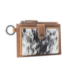 Wind Rider Credit Card Holder in Black & White - Blush & Cactus