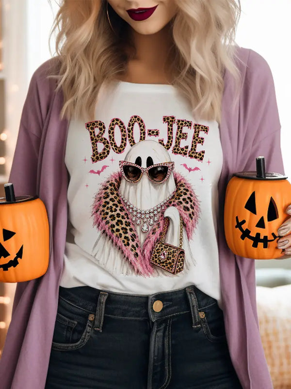 Boojee Ghost Boa Tee