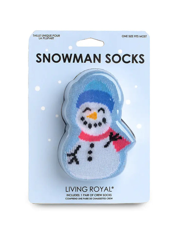 Snowman 3D Socks