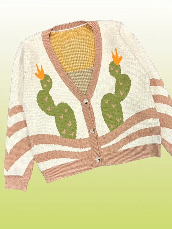 Desert Cactus Cardigan