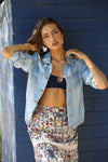 Angie Tencel Denim Jacket Classic