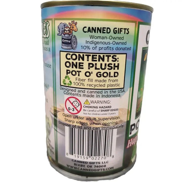 Canned Pot O' Gold | Funny Jokes St. Patrick's Day Gift - Blush & Cactus