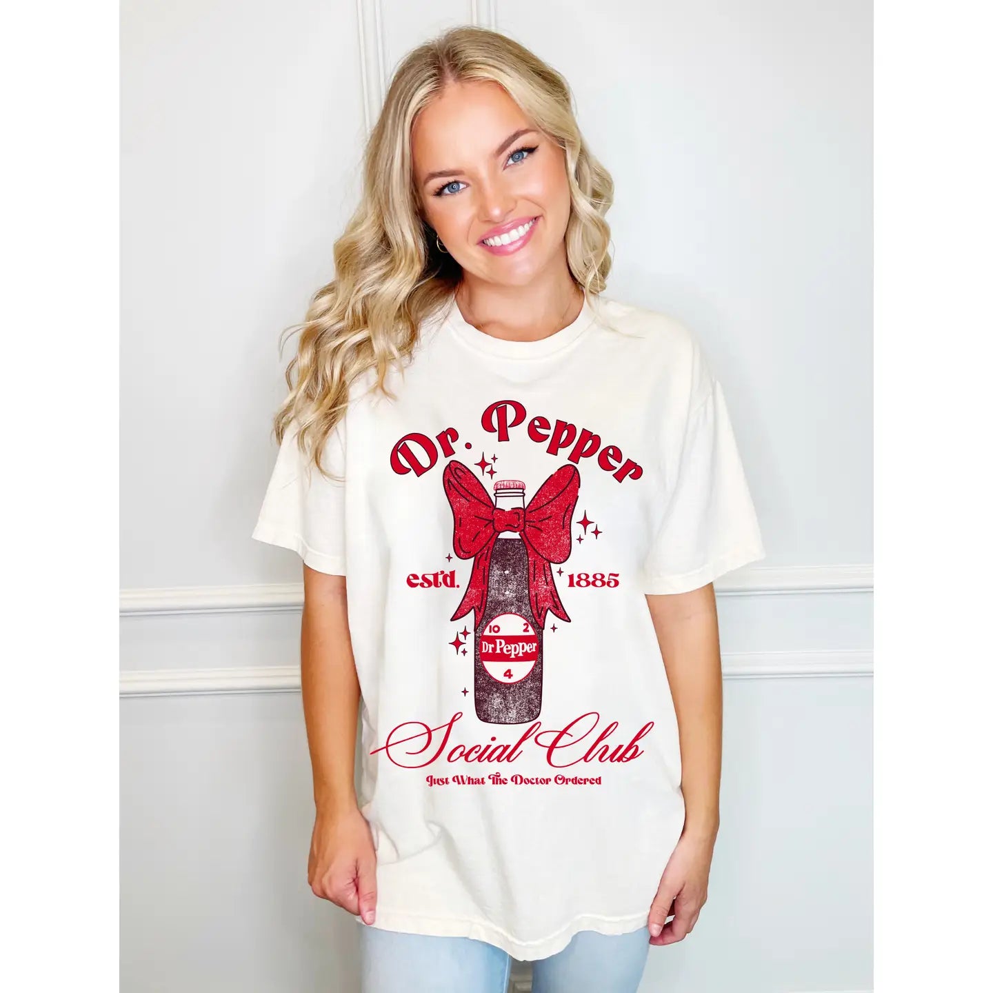 Vintage Dr Pepper Social Club Tee