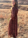 Western Dreams Dress - Blush & Cactus