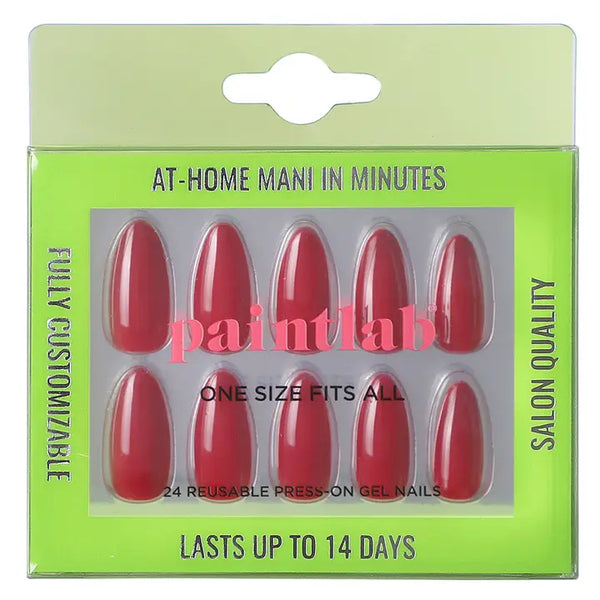PaintLab True Red Press-On Nails