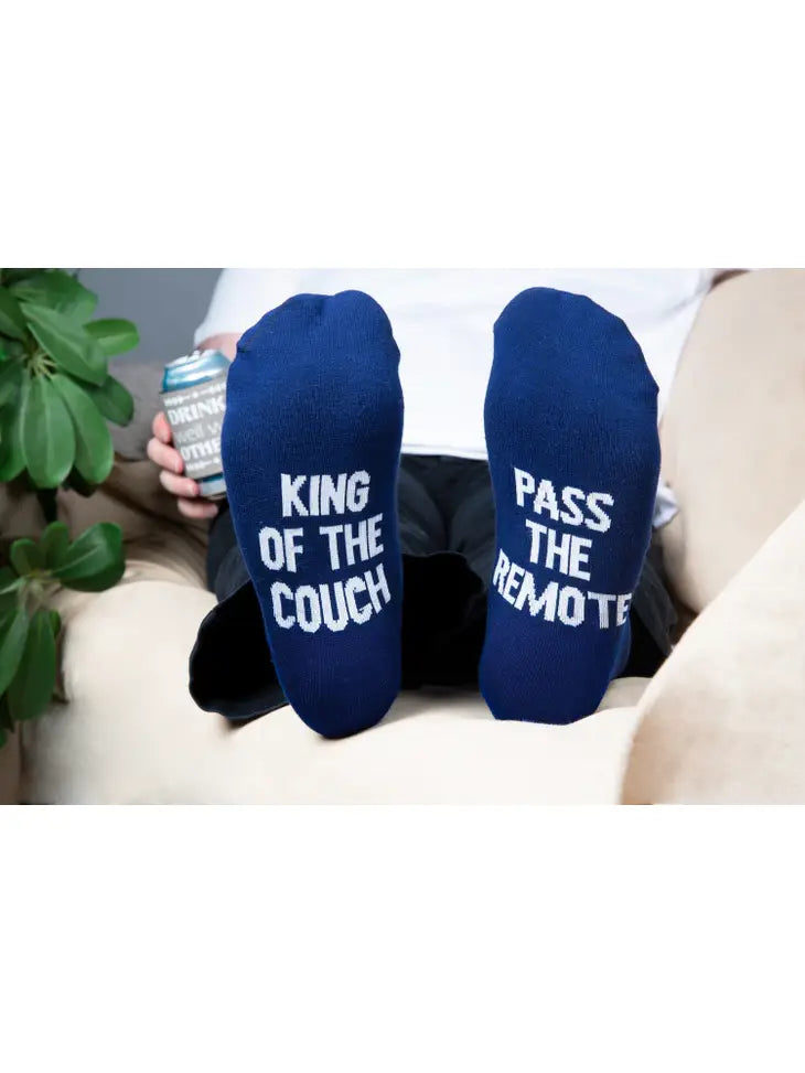Couch King - Men's Cotton Blend Sock