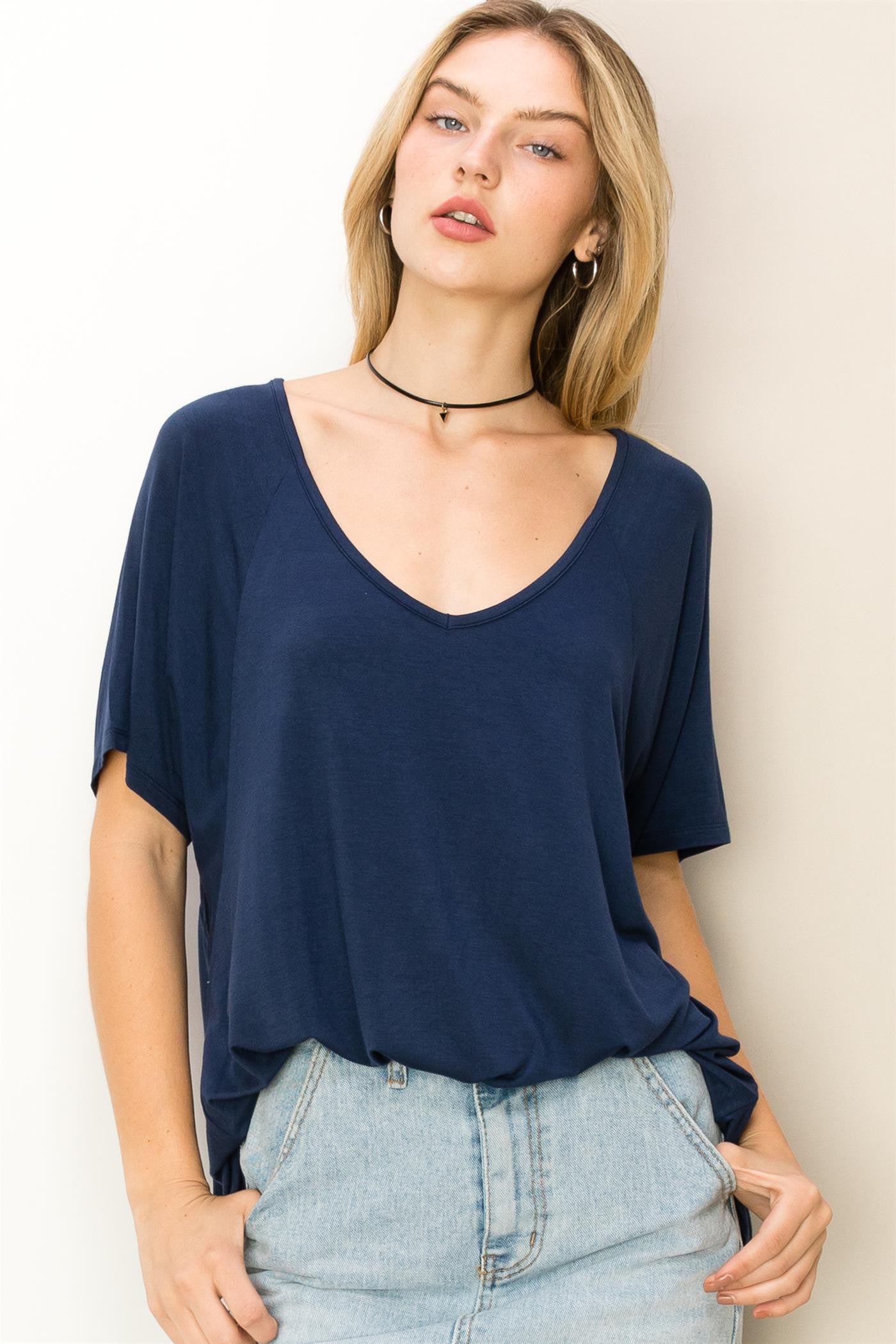 At Rest Oversized Short Sleeve Top - 5 Colors