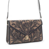 Lark Hand-Tooled Bag - Blush & Cactus