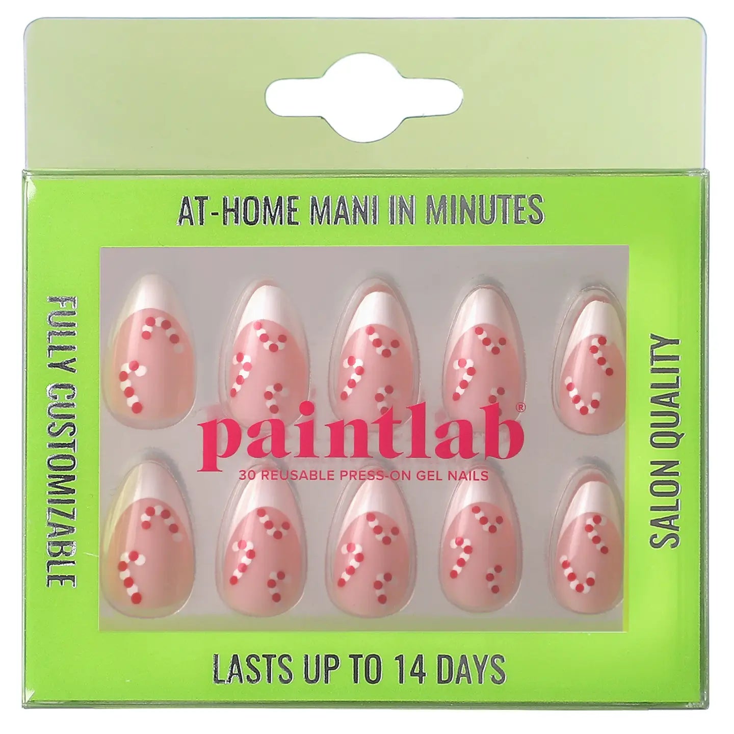 PaintLab Candyland Press - On Nails - Blush & Cactus