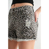 MICA HIGH RISE LEOPARD SHORTS - Blush & Cactus