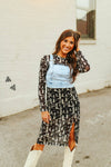 WE BE SCOOTIN' MESH Mesh Dress - Blush & Cactus